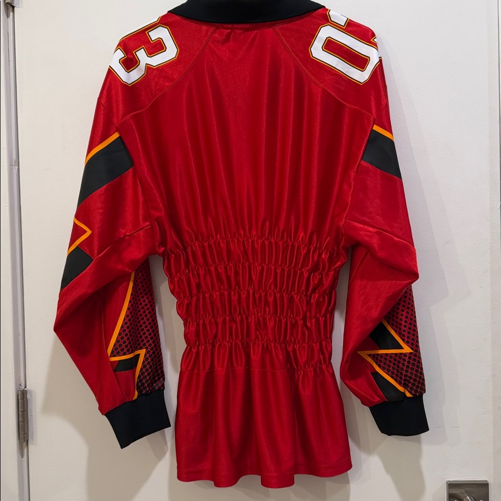 Adidas Playera Adilenium Red and Black Long Sleeve Innvictus Jersey, Sz Xsmall - Picture 7 of 15